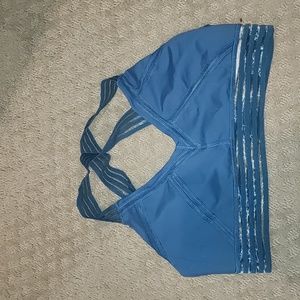 Alo Yoga Sports Bra Large Blue